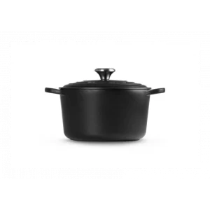 Cocotte En Fonte Haute 26 Cm Noir Ebène Le Creuset soldes officiel 11