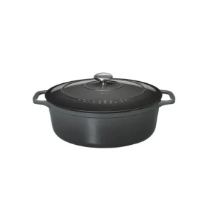 Cocotte En Fonte Ovale 25 Cm Caviar Chasseur acheter 9