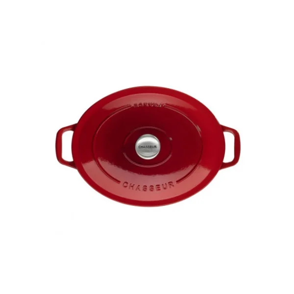 Cocotte En Fonte Ovale 27 Cm Rubis Chasseur boutique pas cher 1