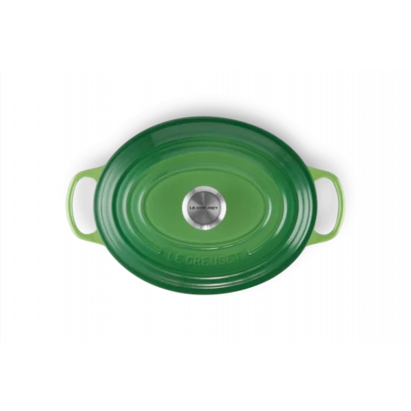 Cocotte En Fonte Ovale 29 Cm Bamboo Le Creuset Signature luxe soldes 4