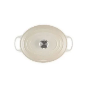 Cocotte En Fonte Ovale 29 Cm Meringue Signature Le Creuset boutique paris 11