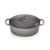 Cocotte En Fonte Ovale 29 Cm Mist Grey Le Creuset Signature à prix promos 17