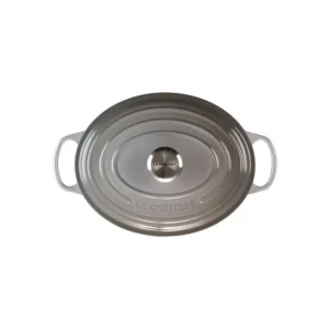 Cocotte En Fonte Ovale 29 Cm Mist Grey Le Creuset Signature à prix promos 11