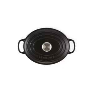 Cocotte En Fonte Ovale 29 Cm Noir Mat Le Creuset Signature prix le plus bas 11