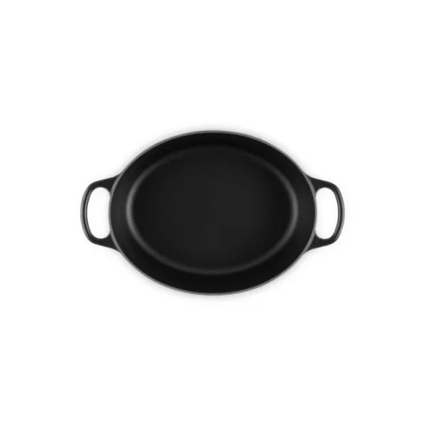 Cocotte En Fonte Ovale 29 Cm Noir Mat Le Creuset Signature prix le plus bas 5