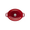 Cocotte En Fonte Ovale 29 Cm Rubis Chasseur authentiques 8