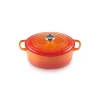 Cocotte En Fonte Ovale 29 Cm Volcanique Le Creuset Signature beauté 22