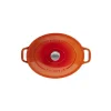 boutique pas cher Cocotte En Fonte Ovale 31 Cm Orange Flammé Chasseur 22