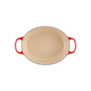 Pas Cher Magasin Soldes Cocotte En Fonte Ovale 33 Cm Cerise Le Creuset Signature 13