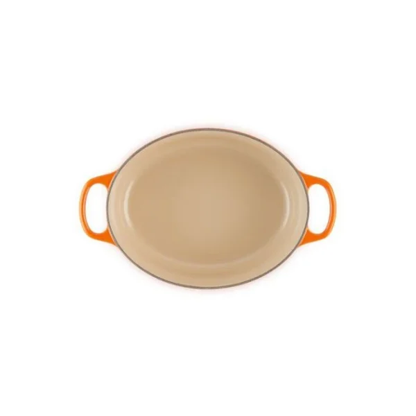 Cocotte En Fonte Ovale 33 Cm Volcanique Le Creuset Signature grande qualité 5