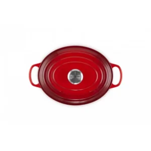 Cocotte En Fonte Ovale Basse 27 Cm Cerise Le Creuset Signature magasin pour 13