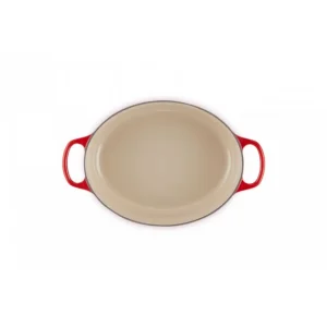 Cocotte En Fonte Ovale Basse 27 Cm Cerise Le Creuset Signature magasin pour 15