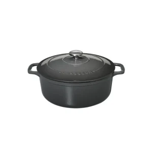 meilleure qualité Cocotte En Fonte Ronde 18 Cm Caviar Chasseur 9