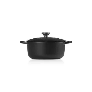 Livraison internationale Cocotte En Fonte Ronde 18 Cm Noir Mat Le Creuset Signature 8