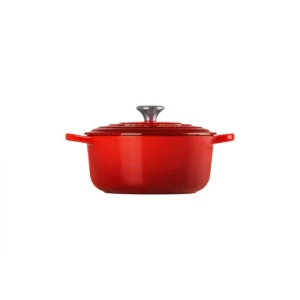 site en ligne Cocotte En Fonte Ronde 20 Cm Cerise Le Creuset Signature 11