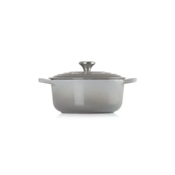 Cocotte En Fonte Ronde 20 Cm Mist Grey Le Creuset Signature marques de renommée 3