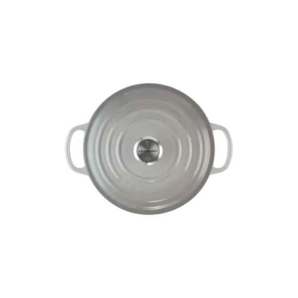 Cocotte En Fonte Ronde 20 Cm Mist Grey Le Creuset Signature marques de renommée 4