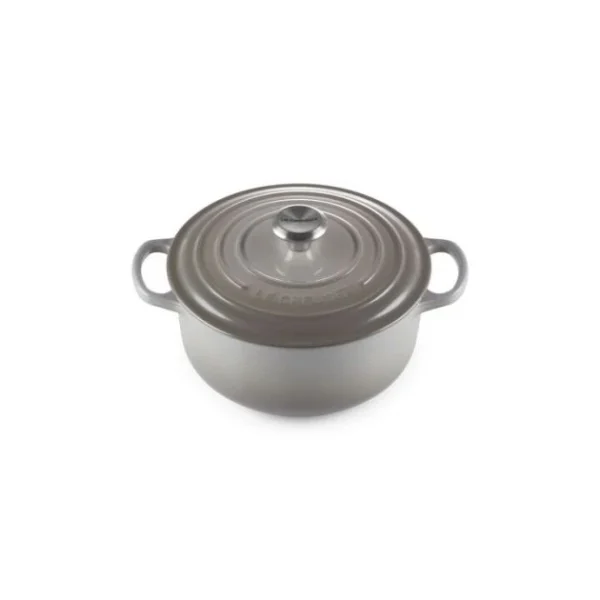 Cocotte En Fonte Ronde 20 Cm Mist Grey Le Creuset Signature marques de renommée 1