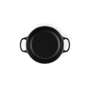 garantie de qualité Cocotte En Fonte Ronde 20 Cm Noir Mat Le Creuset Signature 14