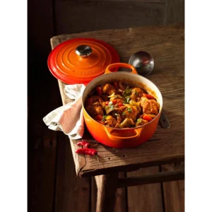 Cocotte En Fonte Ronde 20 Cm Volcanique Le Creuset Signature soldes en ligne 16