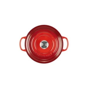 Livraison rapide Cocotte En Fonte Ronde 22 Cm Cerise Le Creuset Signature 12