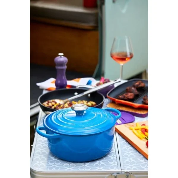 prix le plus bas Cocotte En Fonte Ronde 22 Cm Marseille Le Creuset Signature 6