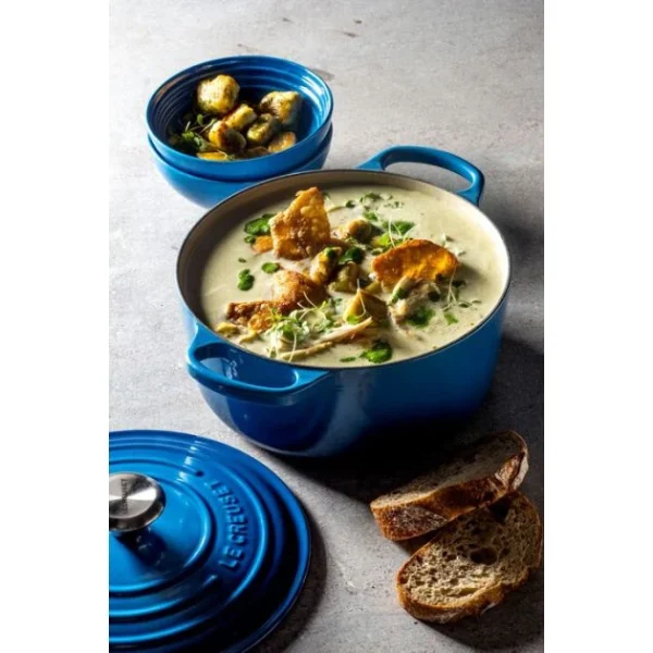 prix le plus bas Cocotte En Fonte Ronde 22 Cm Marseille Le Creuset Signature 7