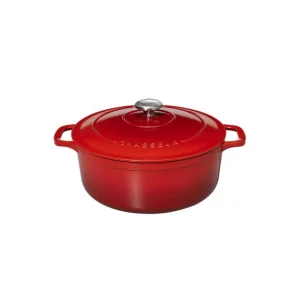 luxe soldes Cocotte En Fonte Ronde 22 Cm Rubis Chasseur 9