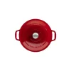 luxe soldes Cocotte En Fonte Ronde 22 Cm Rubis Chasseur 10