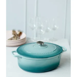 Cocotte En Fonte Ronde 24 Cm Quartz Chasseur vente luxe pas cher 14