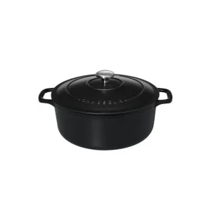 grande surprise Cocotte En Fonte Ronde 32 Cm Noir Mat Chasseur 10