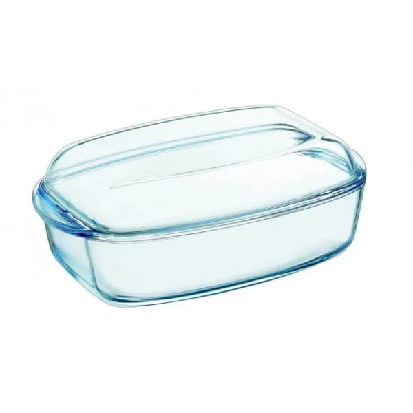 en solde Cocotte En Verre Rectangulaire 37 X 22 Cm 6,5 L Essentials Pyrex 1