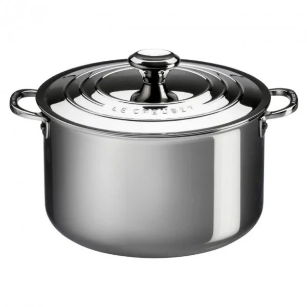 authentiques Cocotte Inox Avec Couvercle 18 Cm Le Creuset 1