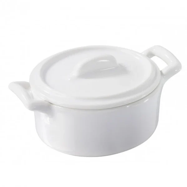 bas prix Cocotte Ovale Blanche 25cl Belle Cuisine Revol 1