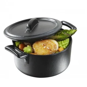 Cocotte Ronde Noire 20cl Belle Cuisine Revol Neuve avec étiquette 9