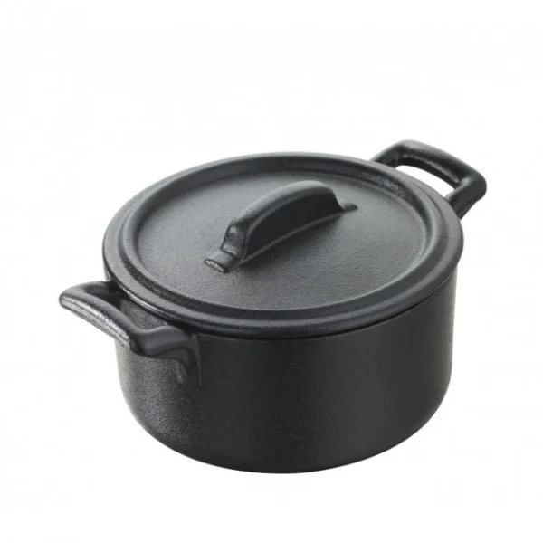 Cocotte Ronde Noire 20cl Belle Cuisine Revol Neuve avec étiquette 1