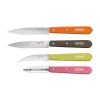 nouvelle saison Coffret 3 Couteaux De Cuisine Et Un Eplucheur Fifties Les Essentiels Opinel 14