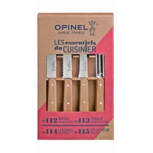 à prix promos Coffret 3 Couteaux De Cuisine Et Un Eplucheur Les Essentiels Opinel 7