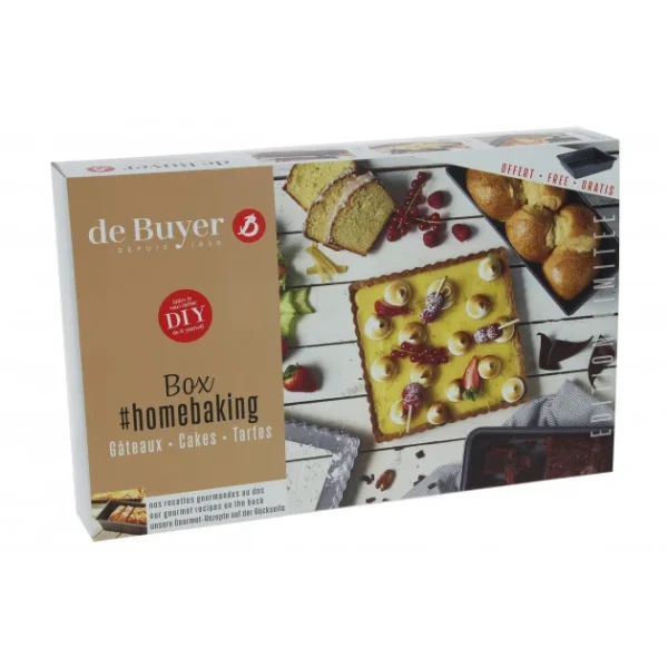 Coffret Box Home Baking Gâteau Cake Tarte De Buyer marques de renommée 1