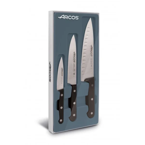 Officielle Coffret Couteaux UNIVERSAL (x3) Arcos 1