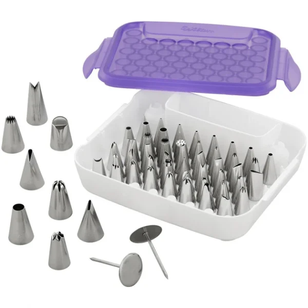 magasin en ligne france Coffret De Douilles Pâtissières 55 Pièces Wilton 1