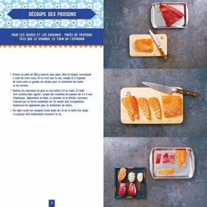 HACHETTE CUISINE Coffret Livre De Recettes L’atelier Du Sushi, Chez Hachette vente pas cher en ligne 13