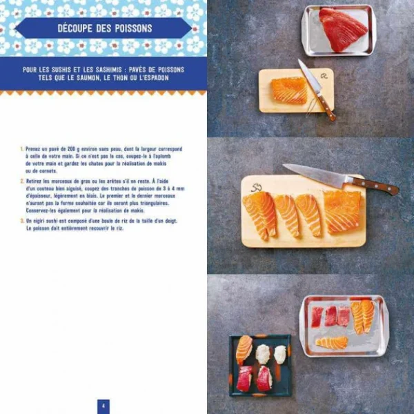 HACHETTE CUISINE Coffret Livre De Recettes L’atelier Du Sushi, Chez Hachette vente pas cher en ligne 4