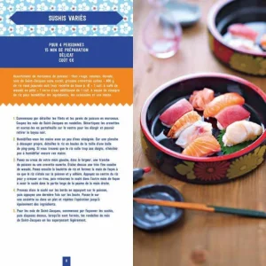 HACHETTE CUISINE Coffret Livre De Recettes L’atelier Du Sushi, Chez Hachette vente pas cher en ligne 17