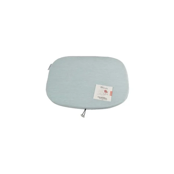 à prix d'occasion Coussin En Tissu Sunbrella Bleu Chiné Ramatuelle 73′ Grosfillex 1