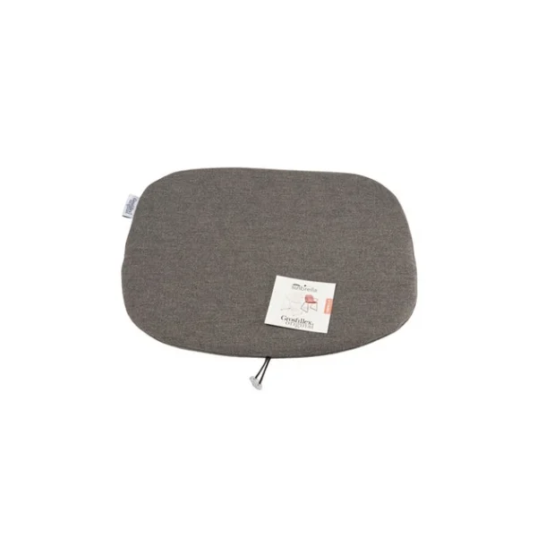 boutique pas cher Coussin En Tissu Sunbrella Gris Chiné Ramatuelle 73′ Grosfillex 1