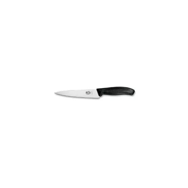 Couteau à Découper/Emincer 15 Cm Noir Victorinox marque pas cher 1