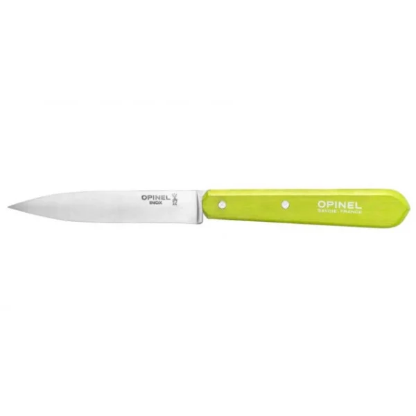 vente à bas prix Couteau D’Office 10 Cm Vert Opinel 1