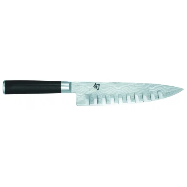 Promotio de vente Couteau De Chef 20 Cm Lame Alvéolée Shun Classic Damas Kai 1