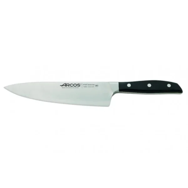 Couteau De Chef 21 Cm Arcos MANHATTAN Noir soldes luxe 1